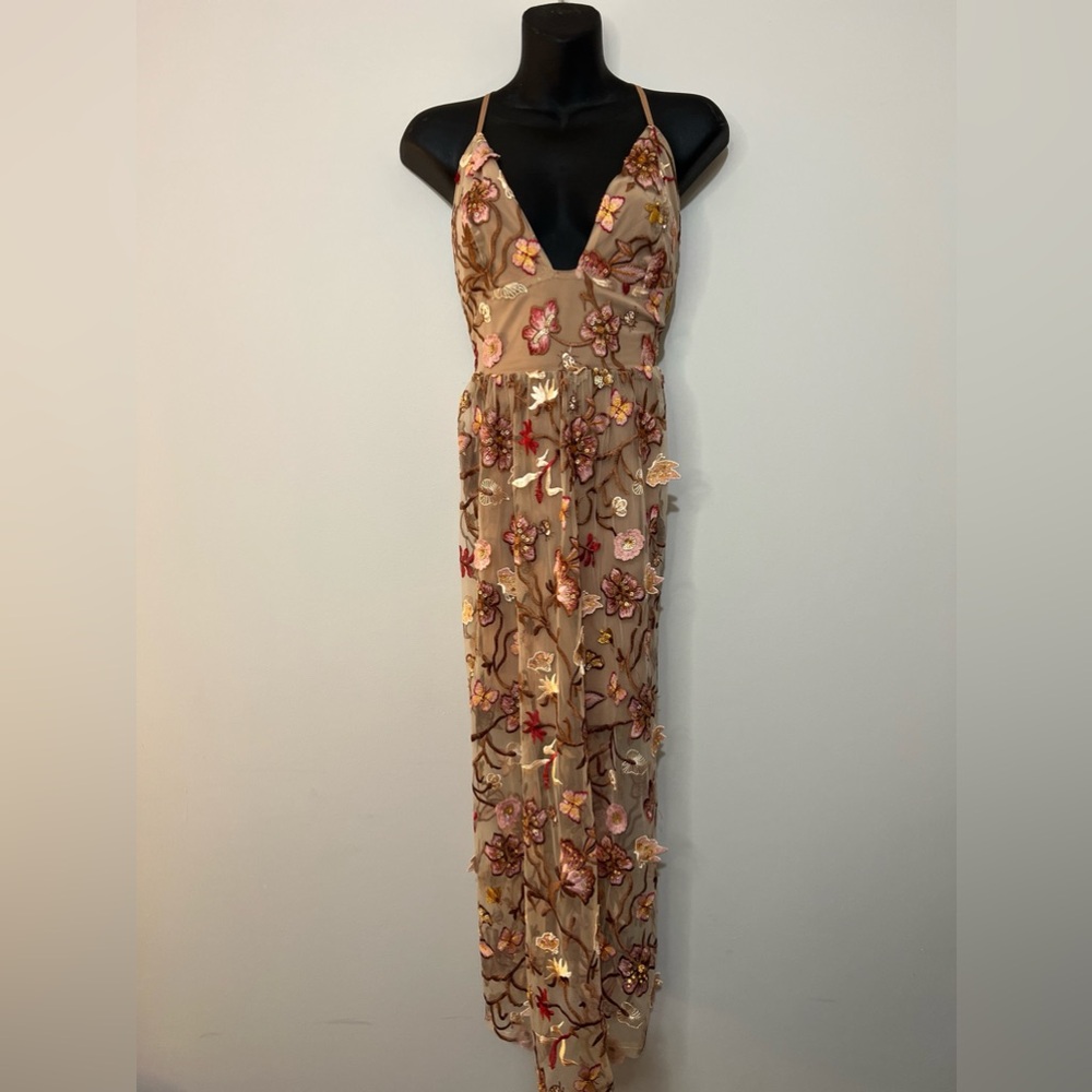 FOR LOVE AND LEMONS FALL EMBROIDERED DRESS *RARE*